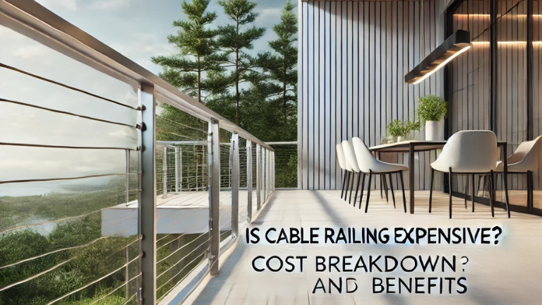 Is Cable Railing Expensive? Cost Breakdown and Benefits