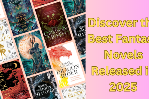Discover the Best Fantasy Novels Released in 2025