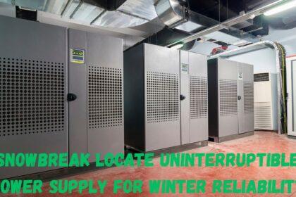 Snowbreak Locate Uninterruptible Power Supply for Winter Reliability