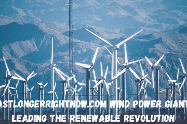 Lastlongerrightnow.com Wind Power Giants Leading the Renewable Revolution
